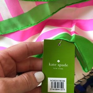 Kate Spade scarf NWT. Square 34x34